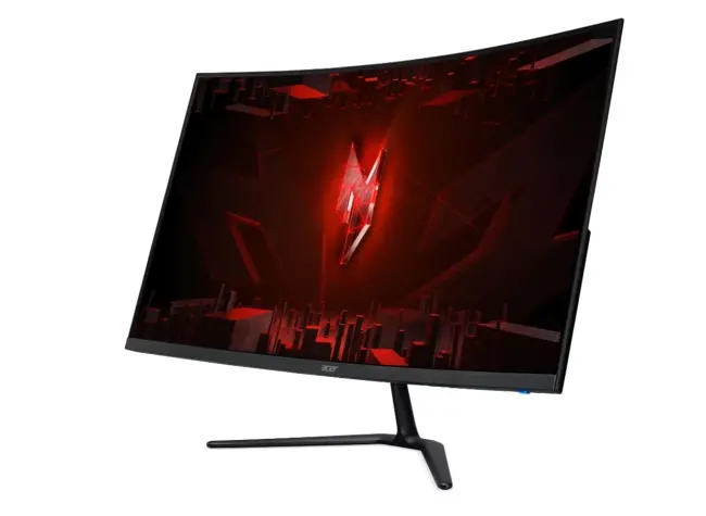 Монитор, Acer Nitro ED320QRS3biipx, 31.5" Curved 1500R, QHD (2560x1440) VA 144Hz, FreeSync, 1ms(VRB), 3000:1, 250nits, 2xHDMI(2.1), DP, Audio out, HDR10, Speakers, BluelightShield, Tilt, Black - image 2