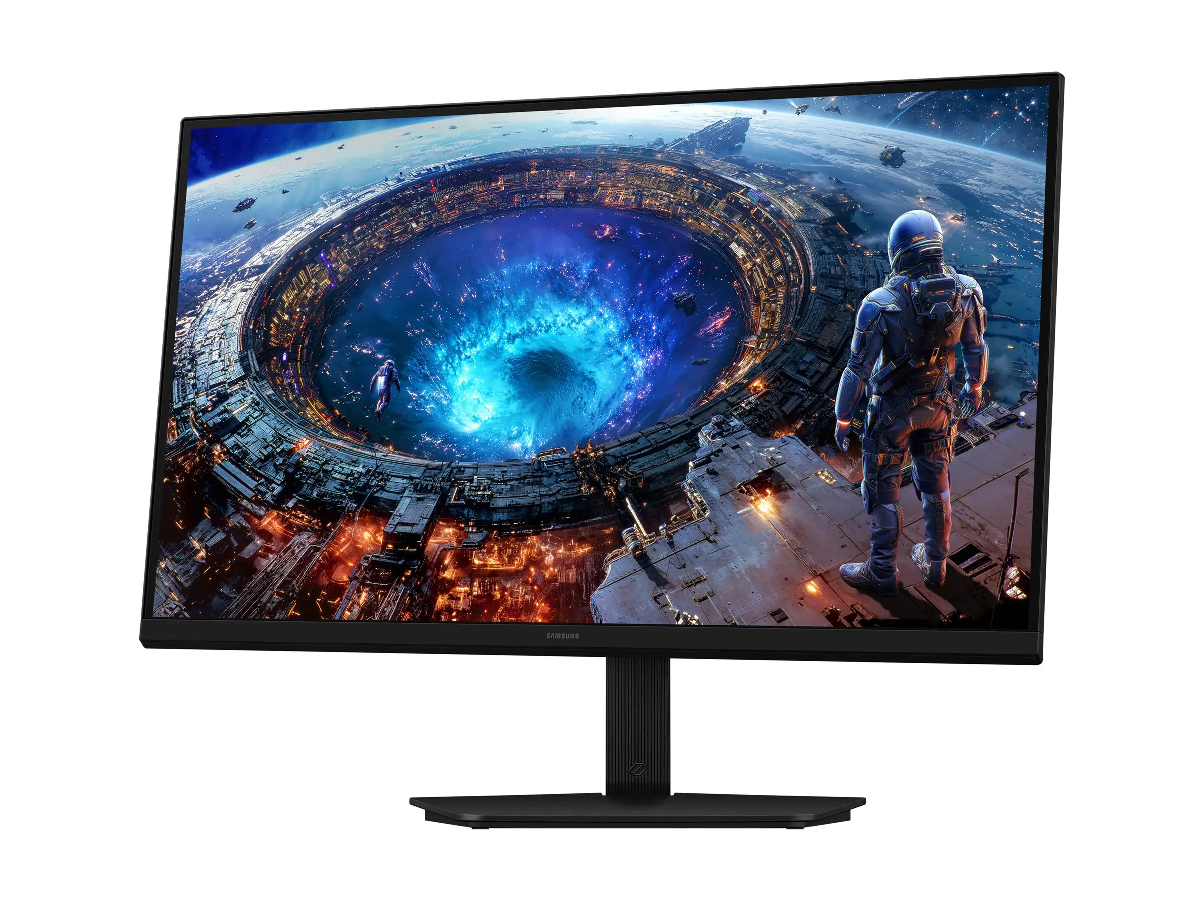 Монитор, Samsung 27'' LS27HG806SU Odyssey IPS G8 5K 5120 x 2880 180Hz / QHD 360Hz Black - image 3