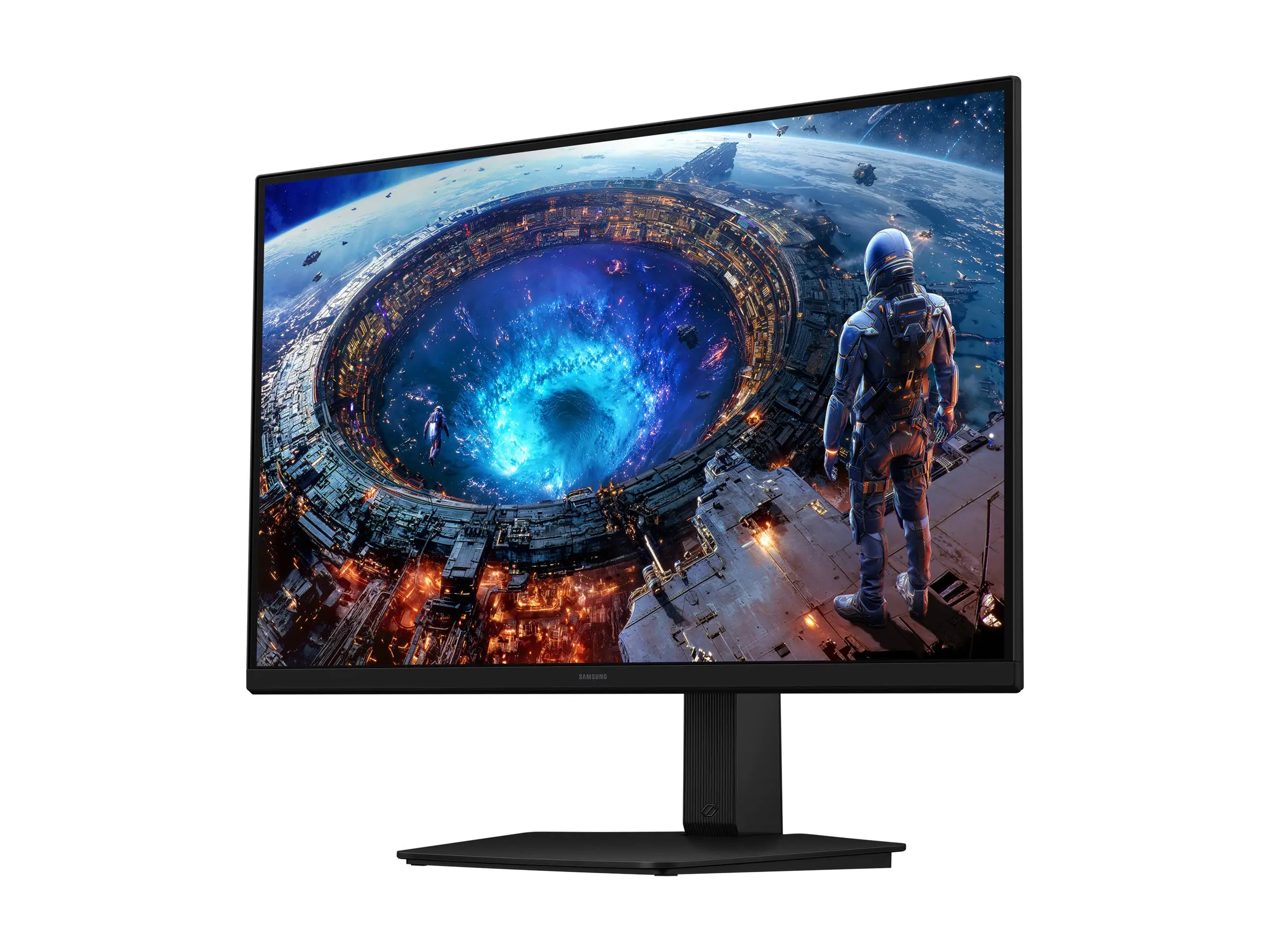 Монитор, Samsung 27'' LS27HG806SU Odyssey IPS G8 5K 5120 x 2880 180Hz / QHD 360Hz Black - image 4