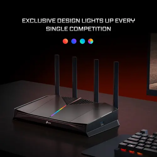Безжичен рутер TP-Link Archer GE230,BE3600,WiFi7,2x2.5GbE,3xGbE,4x ант.,геймърск - image 5