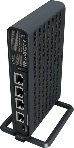Безжичен рутер MikroTik A42G-HbeP, hAP be lite, WiFi 7, BE3600, 1x 2.5G, 3x GbE - image 1