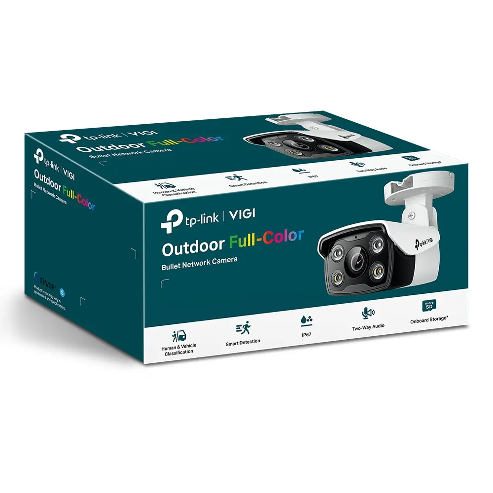 Камера TP-Link VIGI C340(2MM), 4MP, булет, Color, PoE/12V DC, IR до 30м.,Outdoor - image 6