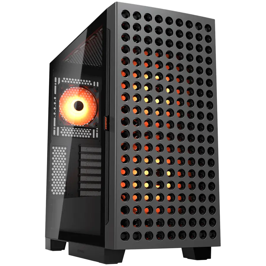COUGAR AIRFACE ECO RGB Κουτί υπολογιστή, Mid Tower, Μαύρο
