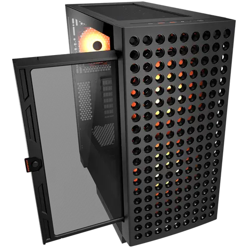 COUGAR AIRFACE ECO RGB PC Case, Mid Tower, Black - image 2