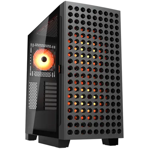 COUGAR AIRFACE ECO RGB PC Case, Mid Tower, Black