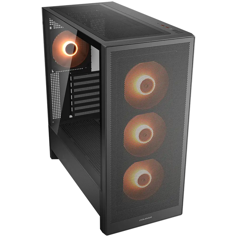 COUGAR MX230 RGB PC Case, Mid Tower, Black - image 1