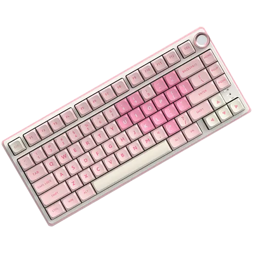ROYAL KLUDGE R75 Pink Melody Gaming Keyboard Cream switch - image 2