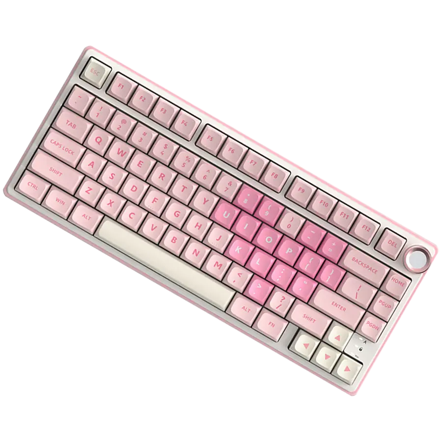 ROYAL KLUDGE R75 Pink Melody Gaming Keyboard Cream switch - image 3