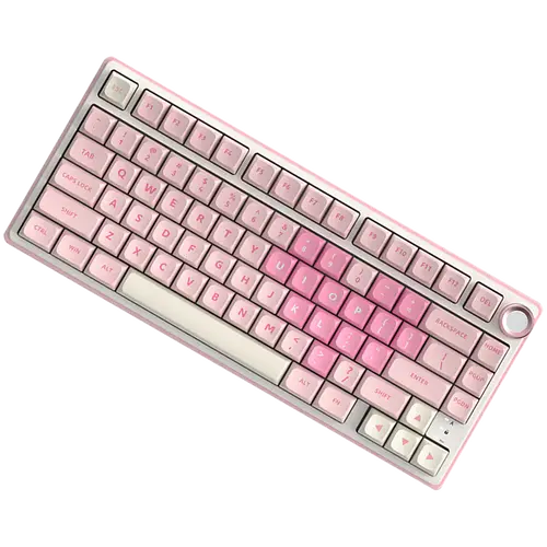 ROYAL KLUDGE R75 Pink Melody Gaming Keyboard Cream switch - image 3