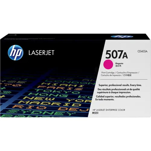 КАСЕТА ЗА HP Color Laserjet Enterprise 500 M551 - Magenta - /507A/ - PN CE403A