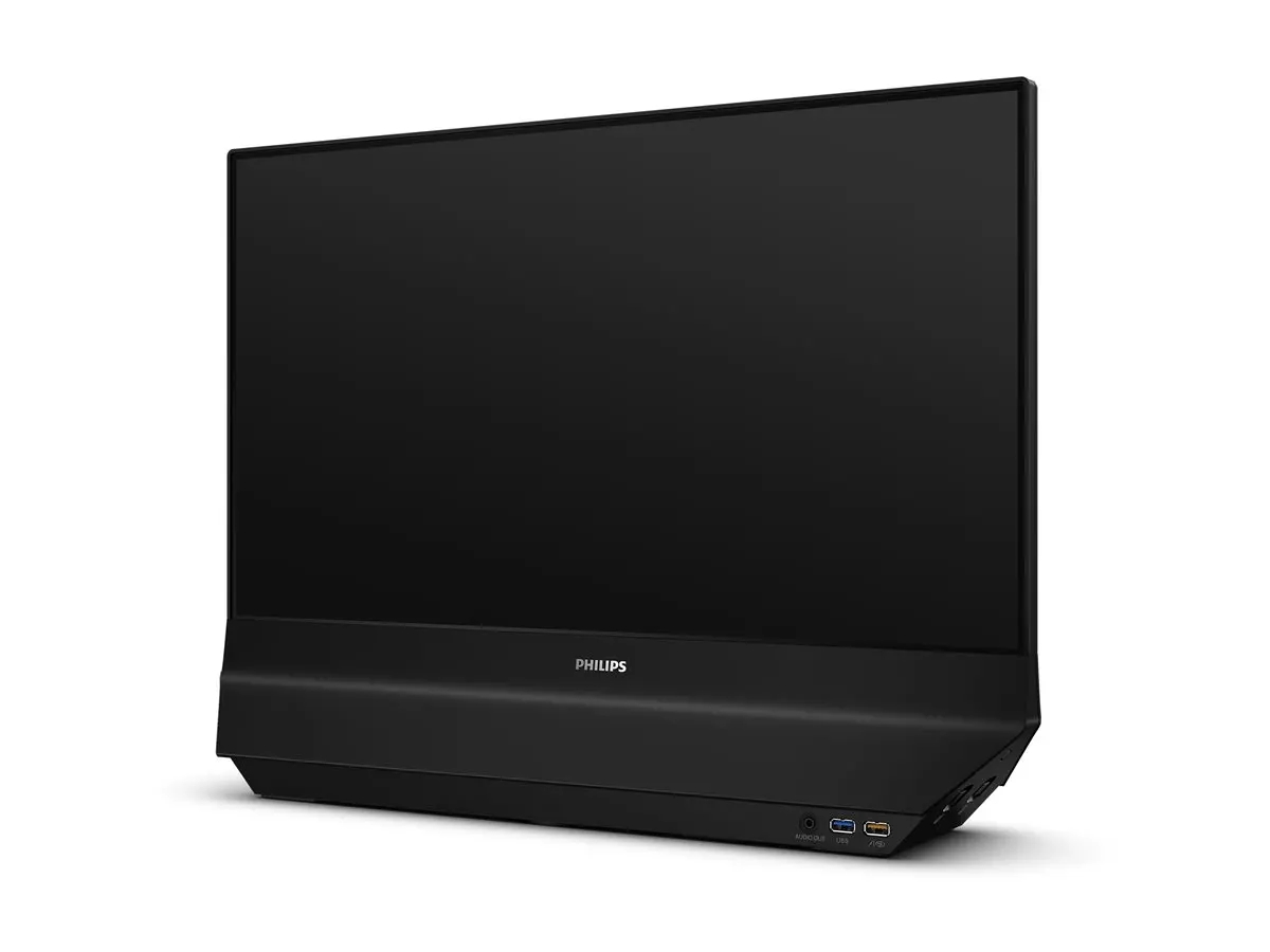 Монитор, Philips 24B2D5300, 23,8" x 2, IPS WLED, 1920x1080@120Hz, 4ms GtG, 300cd m/2, 1500:1, 50M:1 DCR, Adaptive Sync, FlickerFree, SoftBlue tech., 3Wx2, Swivel, 2xHDMI, USB hub - image 1
