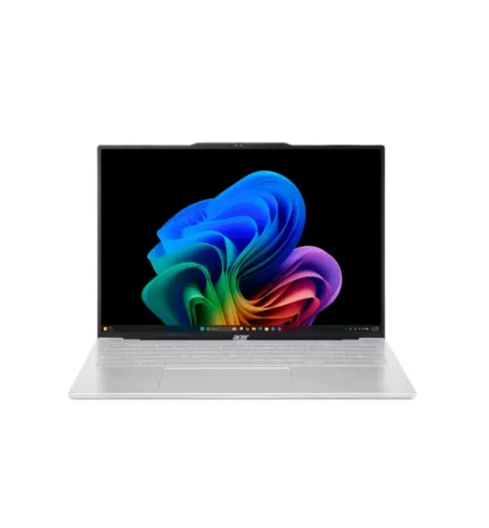 Лаптоп, Acer Swift Air 16, SFA16-61M-R3XW, AMD Ryzen AI 7 350 (8C/16T, up to 5.0GHz, 16MB), 16" WUXGA OLED (1920x1200), 16GB LPDDR5  (Onboard), 1TB PCIe NVMe SSD, AMD Radeon 860M, WIFI 6E, BT 5.2, FHD Cam, KB Backlight, Win 11 Home, Light Silver