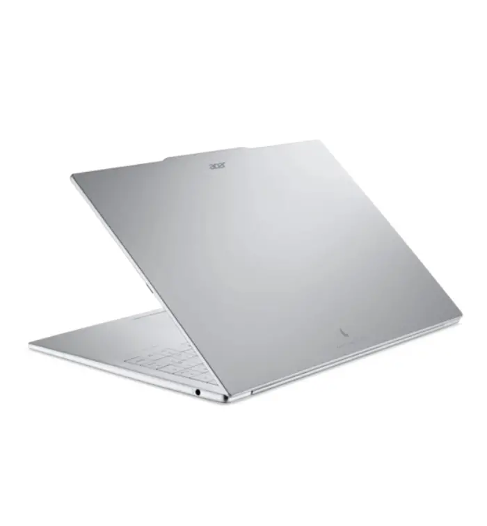 Лаптоп, Acer Swift Air 16, SFA16-61M-R3XW, AMD Ryzen AI 7 350 (8C/16T, up to 5.0GHz, 16MB), 16" WUXGA OLED (1920x1200), 16GB LPDDR5 (Onboard), 1TB PCIe NVMe SSD, AMD Radeon 860M, WIFI 6E, BT 5.2, FHD Cam, KB Backlight, Win 11 Home, Light Silver - image 1