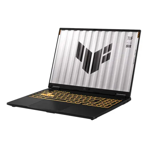 Лаптоп, Asus TUF F16 FX608JMI-TU270,Intel i7 14650HX 2.2 GHz (30MB Cache, up to 5.2 GHz,  16.0 WUXGA(WU) 1920X1200 16:10 Bend+300nits AG,144 Hz,16GB DDR5 5600 so-dim ,512GB PCIe 4.0,RTX5060 8GB GDDR7, Wi-Fi 6e,Backlit Kbd 1-Zone RGB, no OS, Jaeger Gray - 3