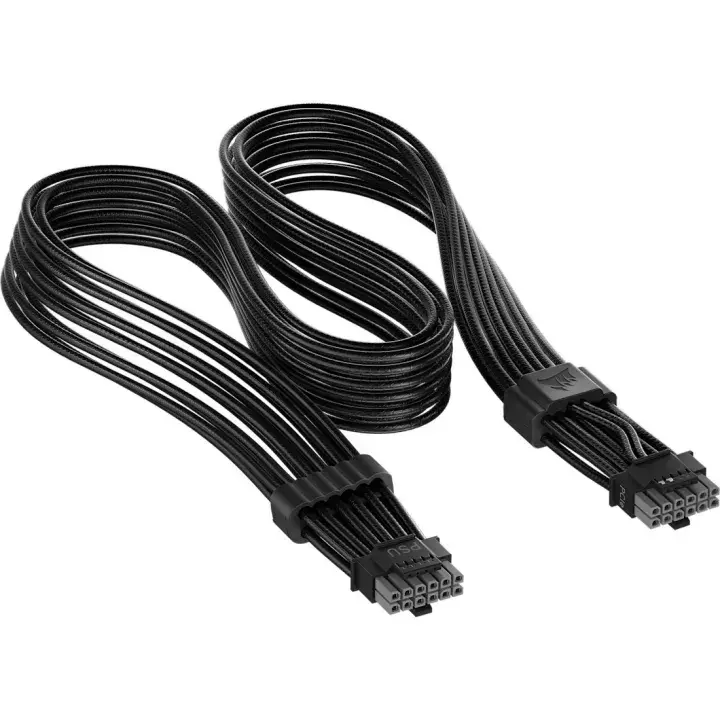 Corsair ThermalProtect Universal PCIe 5.1 600W 12V-2x6 Cable, Black