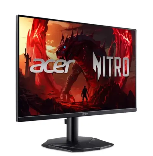 Монитор, Acer Nitro KG270P0bi, 27'' FHD (1920x1080), VA, 144Hz, 100M:1, 250nits, 4ms (GTG)/1ms(VRB), 99% sRGB, FreeSync, VGA, HDMI, VisionCare 1.0, BlueLight Shield, ZeroFrame, Tilt, Vesa, Energy star, Energy Class D, Black, 2Y - image 1