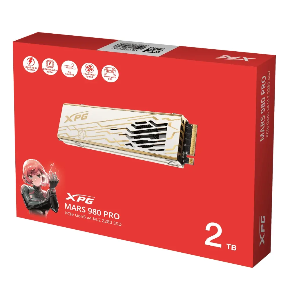Твърд диск, ADATA MARS 980 Pro 2TB Gen 5 - image 5