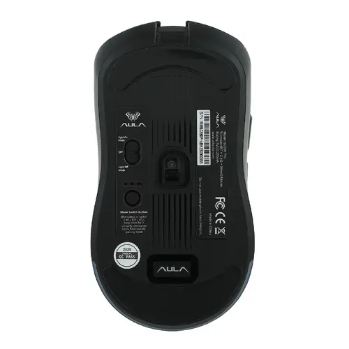 Aula професионална геймърска мишка Wireless Gaming Mouse SC590 PRO - Smart Display, Black - image 3