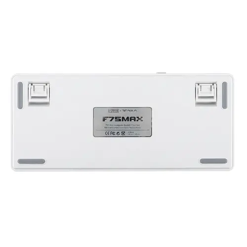 Aula геймърска механична клавиатура Wireless Gaming Mechanical Keyboard F75 MAX - Reaper Switch [Linear] (English US), White, Blue, Purple - image 3