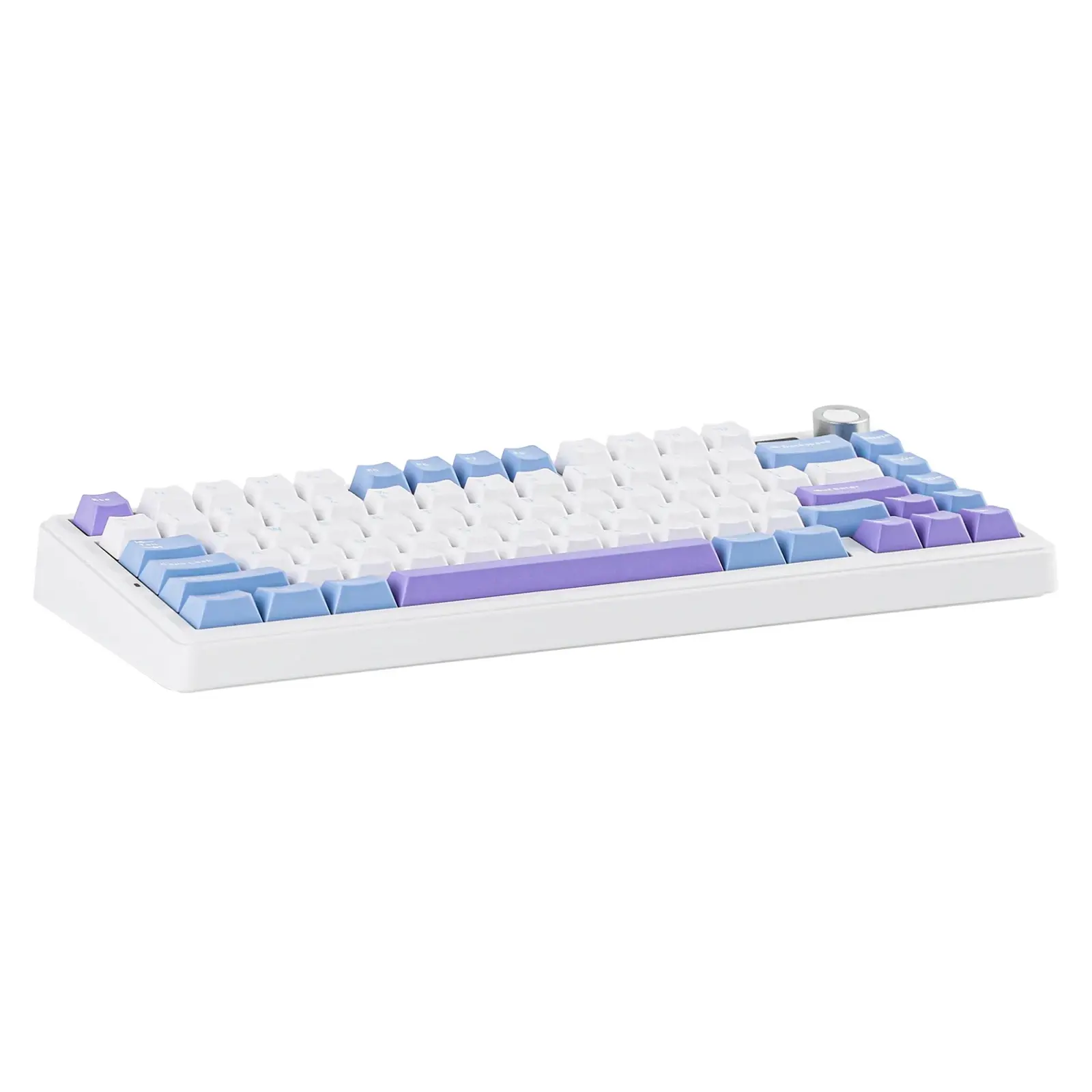 Aula геймърска механична клавиатура Wireless Gaming Mechanical Keyboard F75 MAX - Reaper Switch [Linear] (English US), White, Blue, Purple - image 5