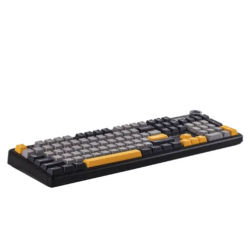 Aula геймърска механична клавиатура Wireless Gaming Mechanical Keyboard F108 PRO - Volcanic Switch [Linear] (English US), Black, Gray - image 7
