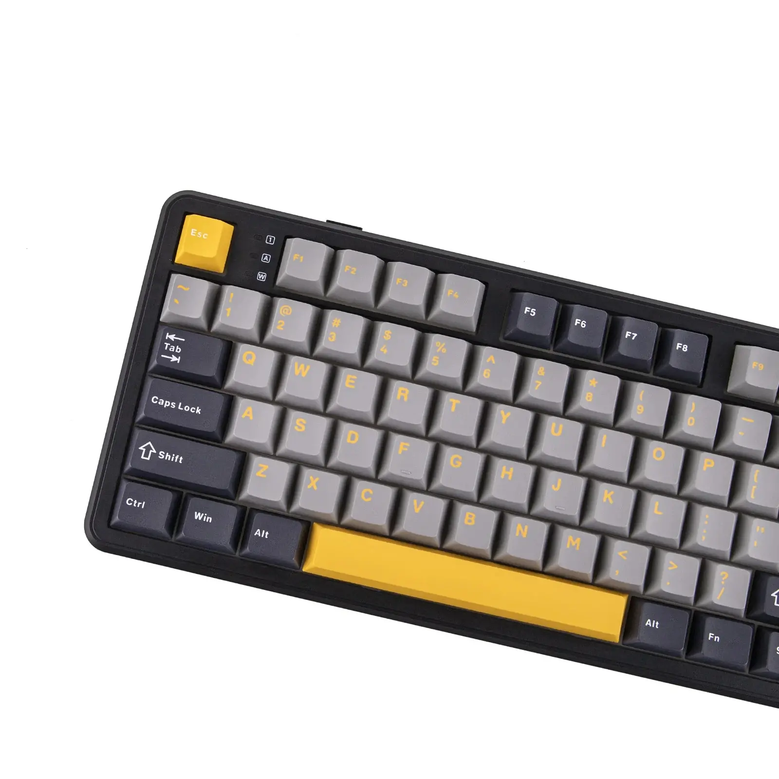 Aula gaming μηχανικό πληκτρολόγιο, ασύρματο Gaming μηχανικό πληκτρολόγιο F108 PRO - Volcanic Switch [Linear] (Αγγλικό US), Μαύρο, Γκρι - image 9