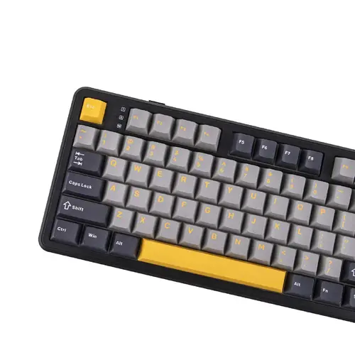 Aula геймърска механична клавиатура Wireless Gaming Mechanical Keyboard F108 PRO - Volcanic Switch [Linear] (English US), Black, Gray - image 9