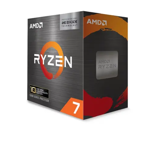 Процесор, AMD Ryzen 7 5800X3D 8C/16T (3.4GHz / 4.5GHz Boost, 100MB, 105W, AM4)