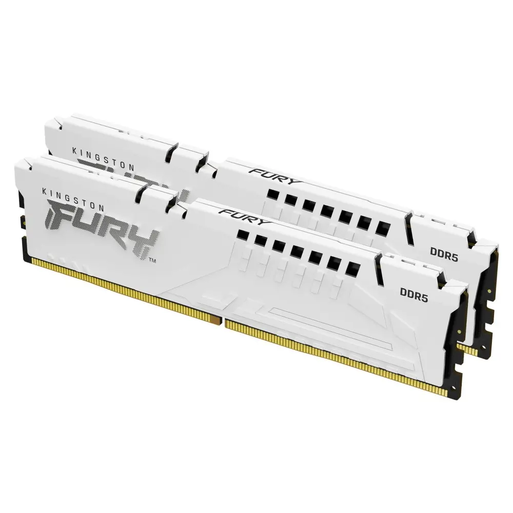 Памет, Kingston FURY Beast 64GB (2x32GB) DDR5 5600 MHz CL36 White