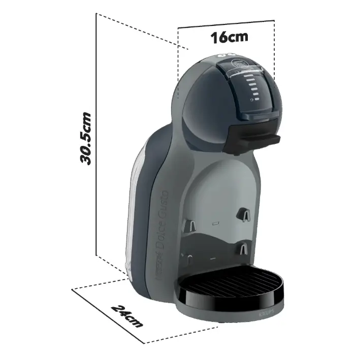 Кафемашина, Krups KP143BF0 Ndg Mini Me 2 Cosmic Grey Eu - image 7