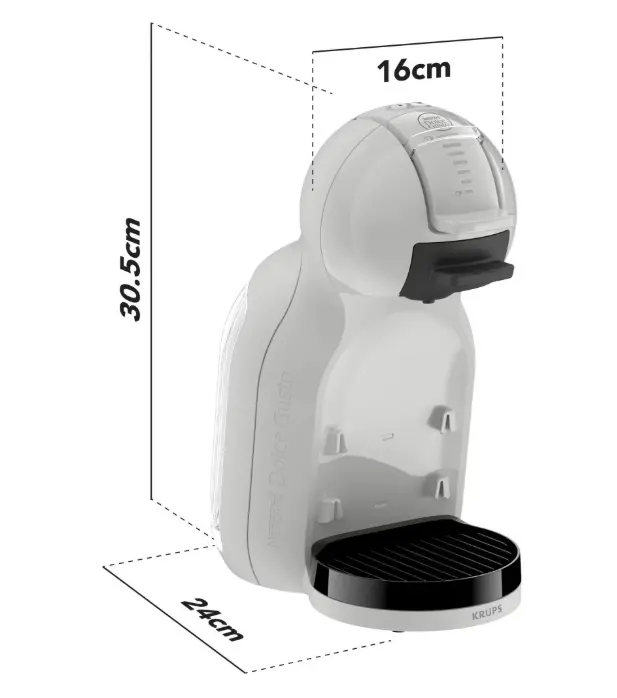 Кафемашина, Krups KP143GF0 Ndg Mini Me 2 Arctic Grey Eu - image 7