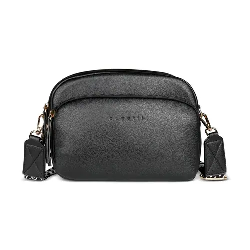 Γυναικεία τσάντα Bugatti Mare 3.0 Crossbody bag, οικολογικό δέρμα, μαύρη - 1