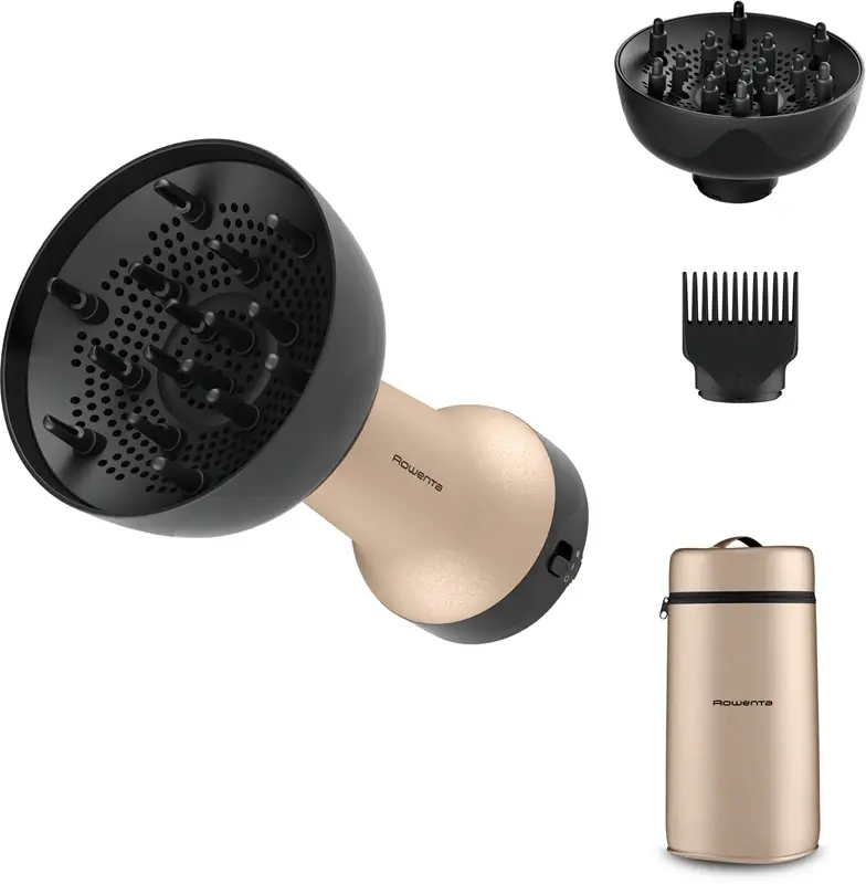 Сешоар, Rowenta CV7D30E0 Hair Dryer Curl Master 3In1 Dun