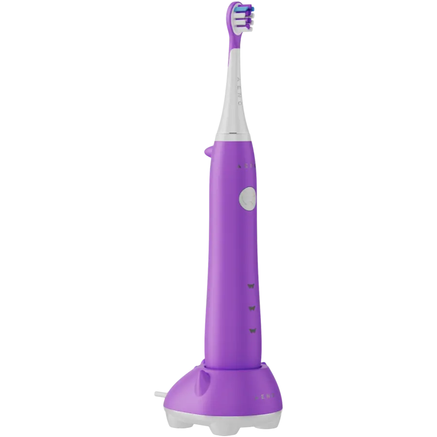 Wireless Tooth Brush, Violet, 3 Brush Heads, 600mAh, Function: Sensive, Clean, Whitening, Sweep, Smart Remind - image 2