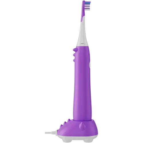 Wireless Tooth Brush, Violet, 3 Brush Heads, 600mAh, Function: Sensive, Clean, Whitening, Sweep, Smart Remind - image 3