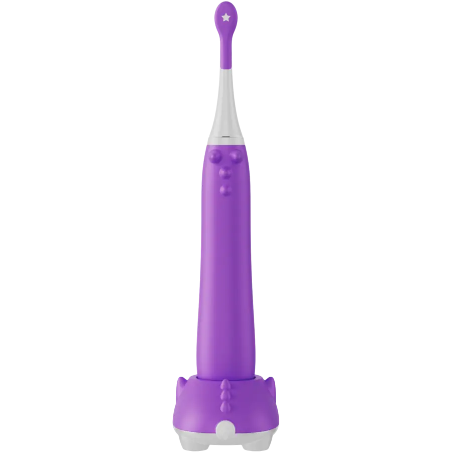 Wireless Tooth Brush, Violet, 3 Brush Heads, 600mAh, Function: Sensive, Clean, Whitening, Sweep, Smart Remind - image 4