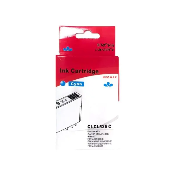 CAP DE PRINTARE PENTRU CANON PIXMA iP 4850/MG5150/5250/6150/8150 - Cyan - /526/ - CLI526C (CLI-526C) - PN CI-CLI526C - NEOMAX