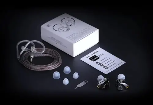 KZ професионални слушалки Hi-Fi In-Ear-Monitors - Castor Pro Gray No Mic - Bass Up Edition - image 17