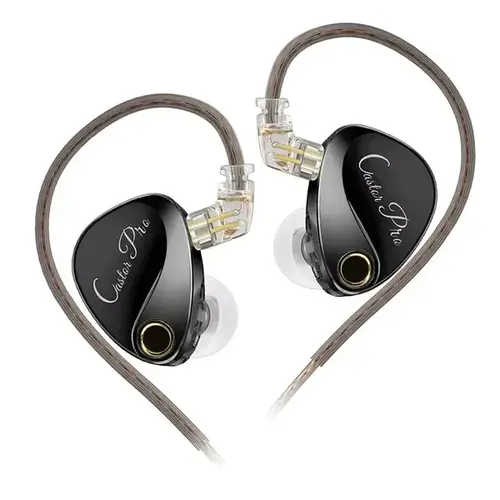 KZ професионални слушалки Hi-Fi In-Ear-Monitors - Castor Pro Gray No Mic - Bass Up Edition - image 1