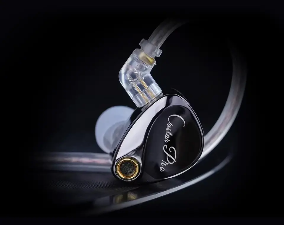KZ професионални слушалки Hi-Fi In-Ear-Monitors - Castor Pro Gray Mic (Bass version) - Bass Up Edition - image 12