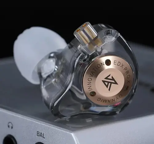 KZ професионални слушалки Hi-Fi In-Ear-Monitors - EDX PRO X Black Mic - image 5
