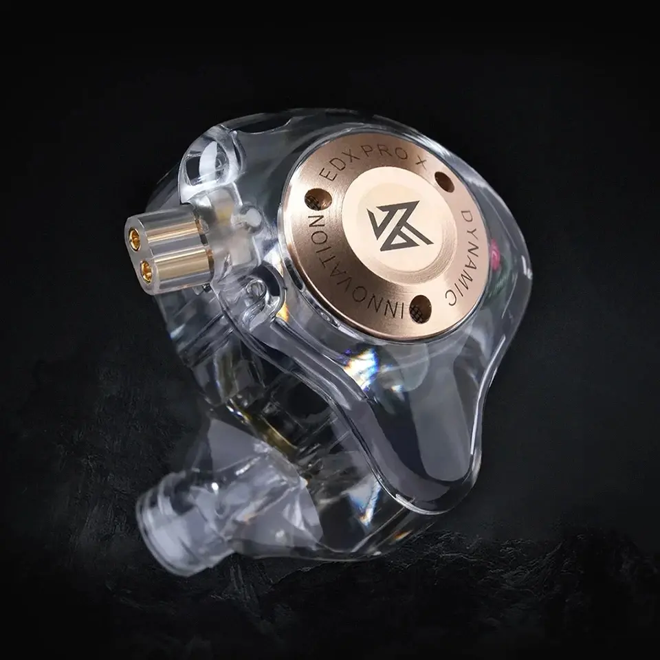 KZ професионални слушалки Hi-Fi In-Ear-Monitors - EDX PRO X Black Mic - image 6