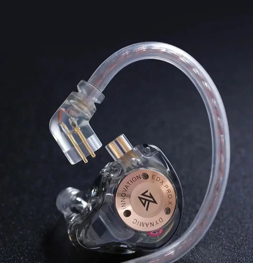 KZ професионални слушалки Hi-Fi In-Ear-Monitors - EDX PRO X Black Mic - image 7