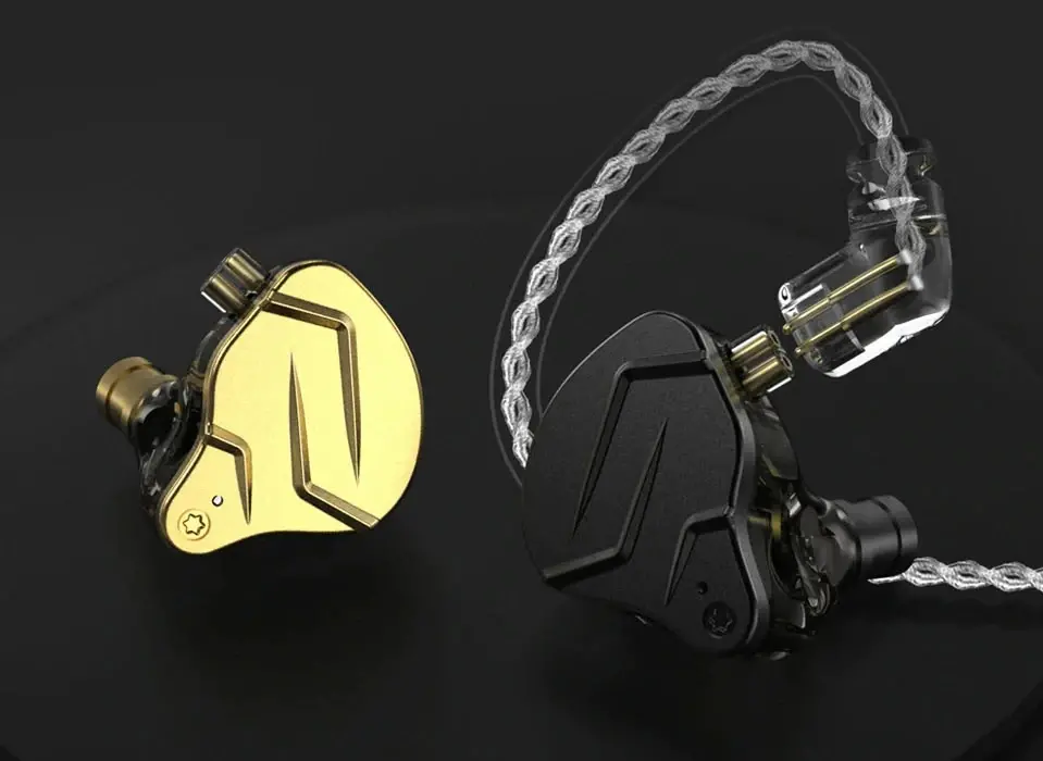 KZ професионални слушалки Hi-Fi In-Ear-Monitors - ZSN PRO X Black Mic - image 10