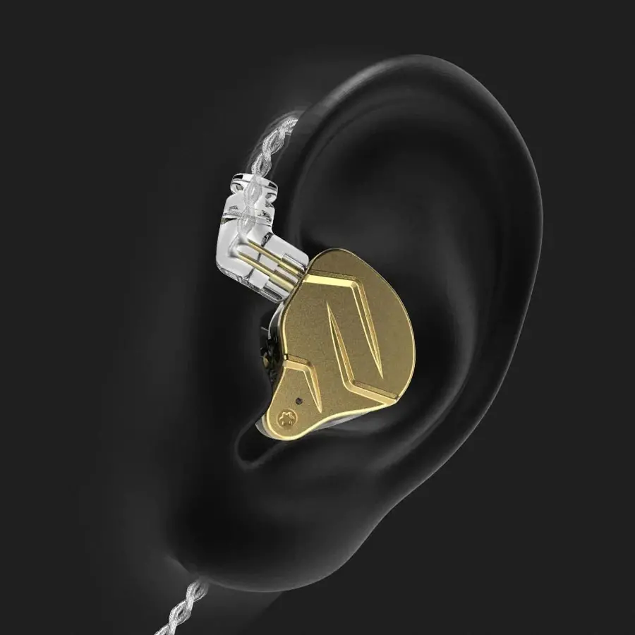 KZ професионални слушалки Hi-Fi In-Ear-Monitors - ZSN PRO X Black Mic - image 7