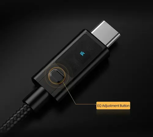 KZ преходник Adapter Type-C M to 3.5mm Hi-Fi DAC Amplifier with EQ - AM02 - image 2