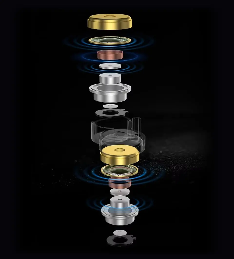 KZ професионални слушалки Hi-Fi In-Ear-Monitors - Castor Pro Silver Mic - Harman Edition - image 7