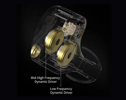 KZ професионални слушалки Hi-Fi In-Ear-Monitors - Castor Pro Silver Mic - Harman Edition - image 8