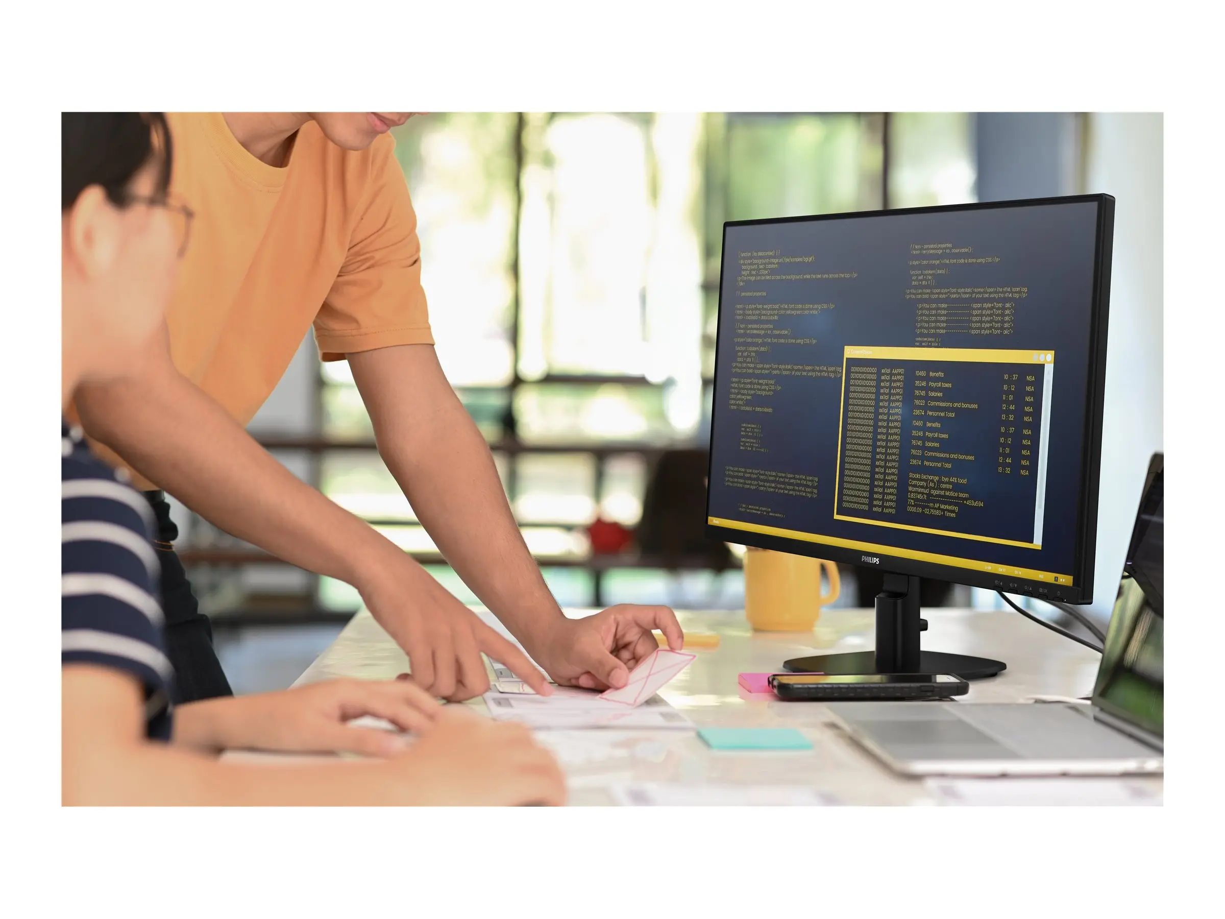 Монитор, Philips 24B2N2200, 23.8" IPS WLED, 1920x1080@120Hz, 4ms GtG, 300cd m/2, 1500:1, 50M:1 DCR, Adaptive Sync, FlickerFree, SoftBlue, 2Wx2, Tilt, D-SUB, HDMI, DP - image 7