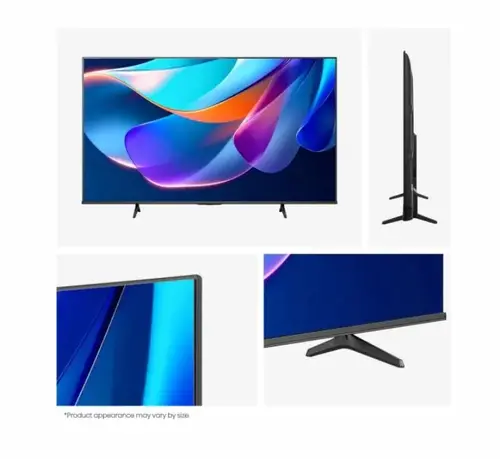 Телевизор, Hisense 43" A6S, 4K Ultra HD 3840x2160, DLED, DFA, Precision Colour, HDR 10+, HLG, Dolby Vision,Light sensor, Smart TV, WiFi, BT, AnyView Cast, Gaming Mode, 1xHDMI2 eArc, 3xHDMI, 2xUSB, LAN, CI+, DVB-T2/C/S2, Black - image 2